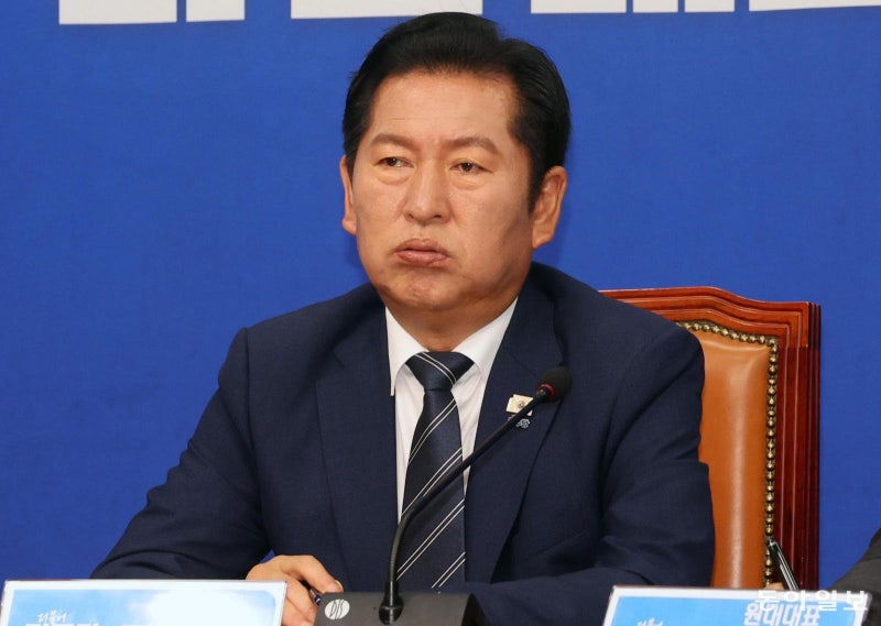 정청래 “강릉 첫 민주당 시장 의미 커”… 與책임론에 지선 성과 부각