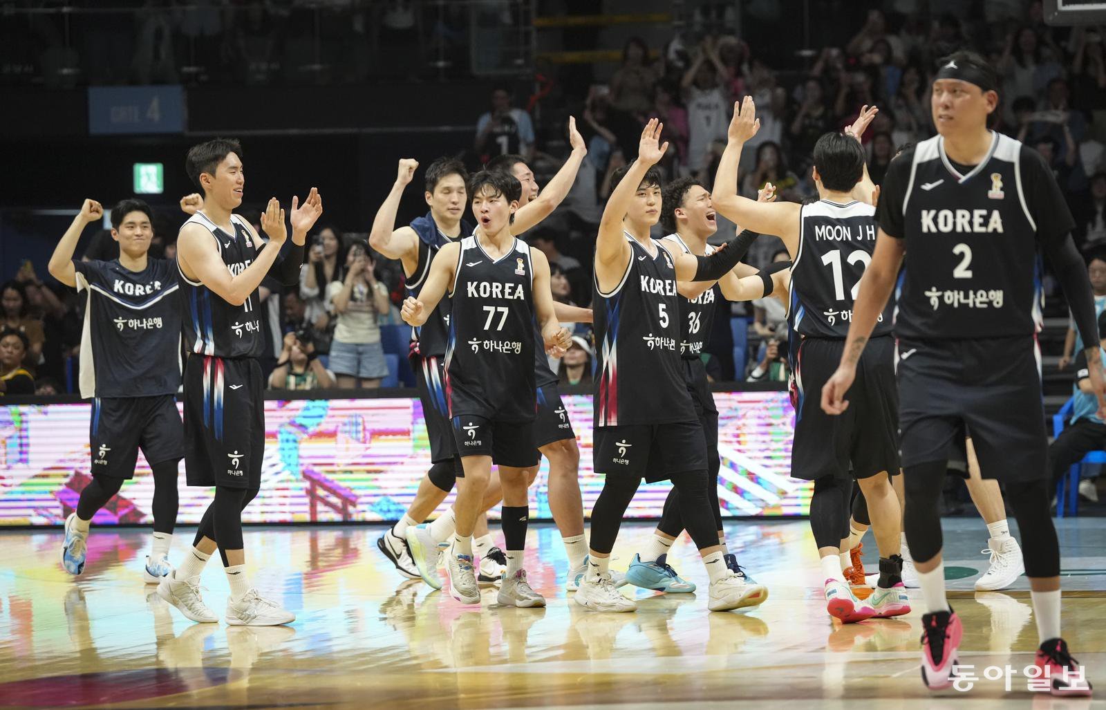 기사회생 한국, 81-79로 日 제압… FIBA <b>월드컵 아시아 예선</b> 1라운드 통...