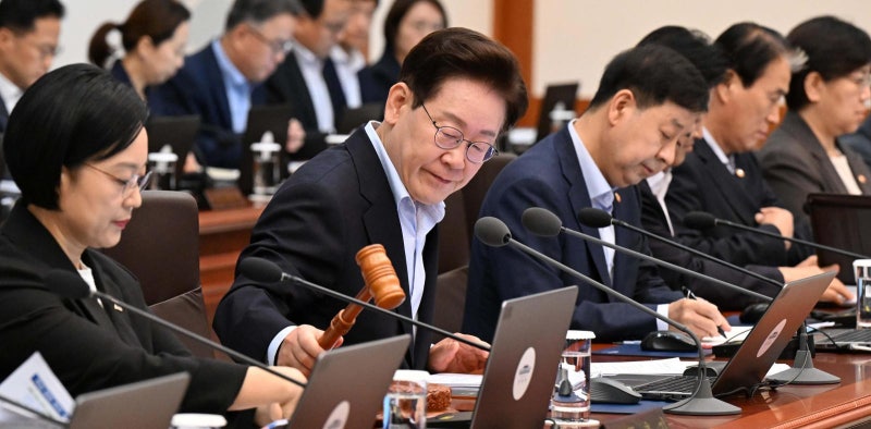 李 “온 사방서 노란봉투법 분쟁… 정부가 쟁의기준 정리하라”