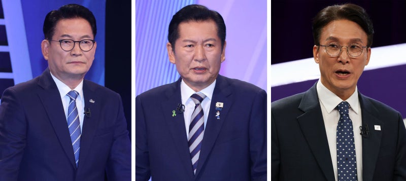 김민석 “鄭 대표땐 호남 반도체 흔들려”… 정청래 “金, 반도체 클러스터 무지”