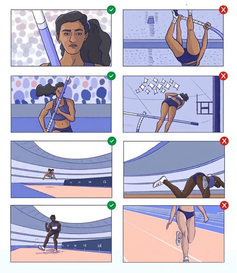 [사진기자의 사談진談/홍진환]“몸 아닌 경기력 비춰라” 여성선수 담는 카메라의 새 원칙