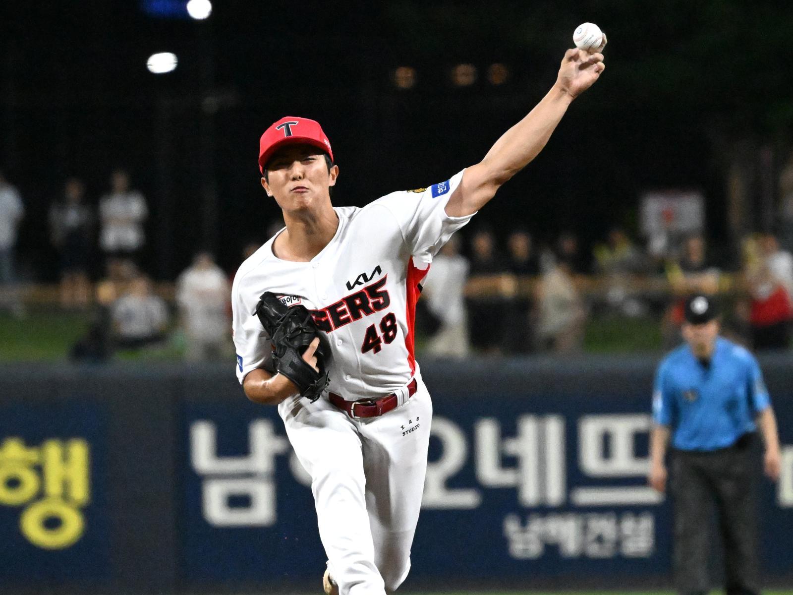 마무리로 우뚝 선 <b>이의리</b>…구원등판 9경기 중 8경기 무실점