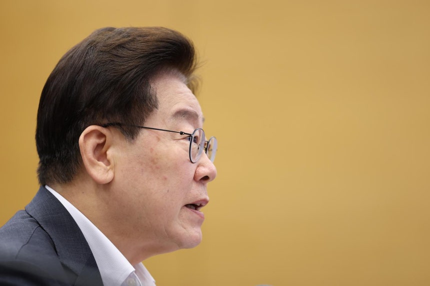 이재명 대통령이 21일 청와대에서 열린 국민주권정부 제1차 반부패정책협의회에서 발언하고 있다. 2026.08.21. 청와대통신사진기자단