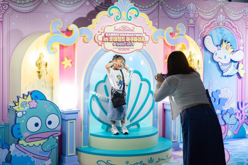 산리오 캐릭터들과 함께 ‘머메이드 파티’