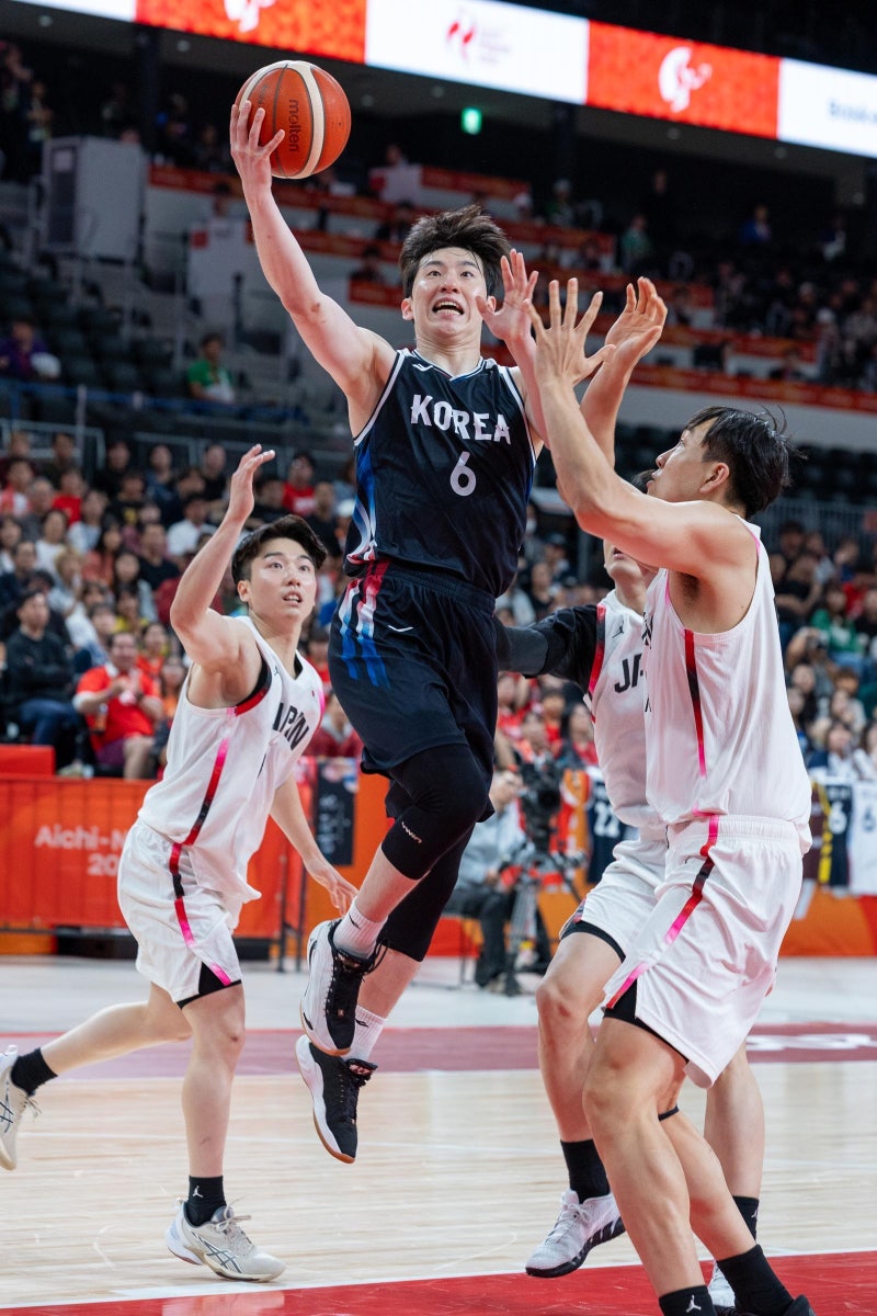 韓 <b>남자농구</b>, 아시안게임 첫 <b>한일전</b>서 100-83 완승…앞으로도 꽃길만