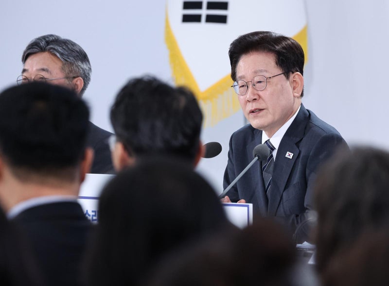 李 “개혁이 누군가 공격하는 수단 돼선 안돼”… 김지용 중수청장 반대 강경파 에둘러 비판