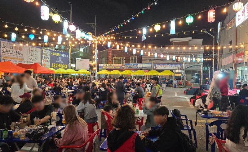 청주 전통시장, 가을밤 떠들썩해진다