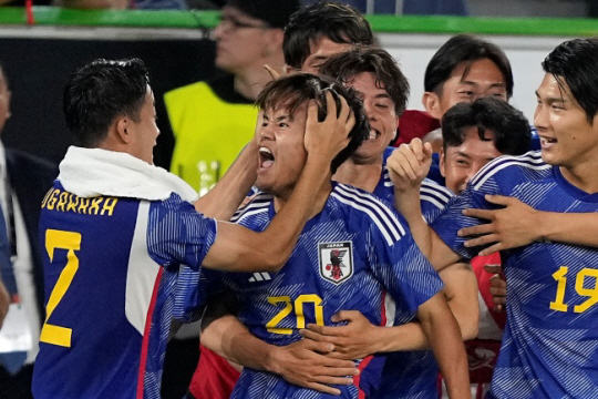 일본, 북중미<b>월드컵 예선</b> 2경기 연속 5-0 승리