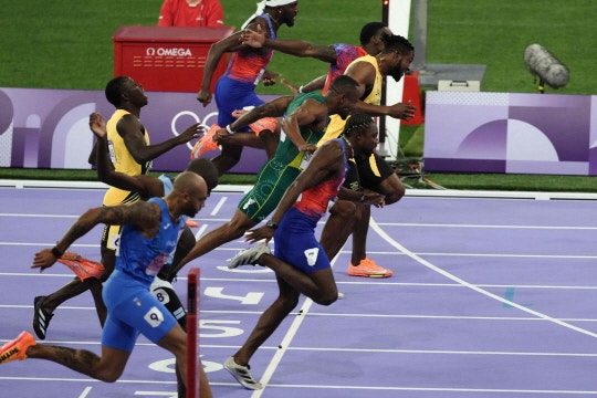 볼트 이후 단거리 황제는 나! 라일스, 0.005초 차 남자 <b>100m</b> 우승