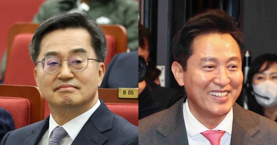 “尹<b>외교</b> 옳았다”는 <b>오세훈</b>에…<b>김동연</b> “내란세력 옹호하려는 것”