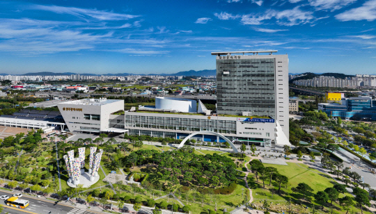 Gwangju市政廳全景圖。Gwangju市政廳提供