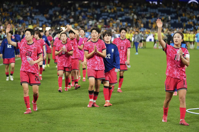 한국 <b>여자축구</b>, FIFA 랭킹 3월 19위→6월 21위