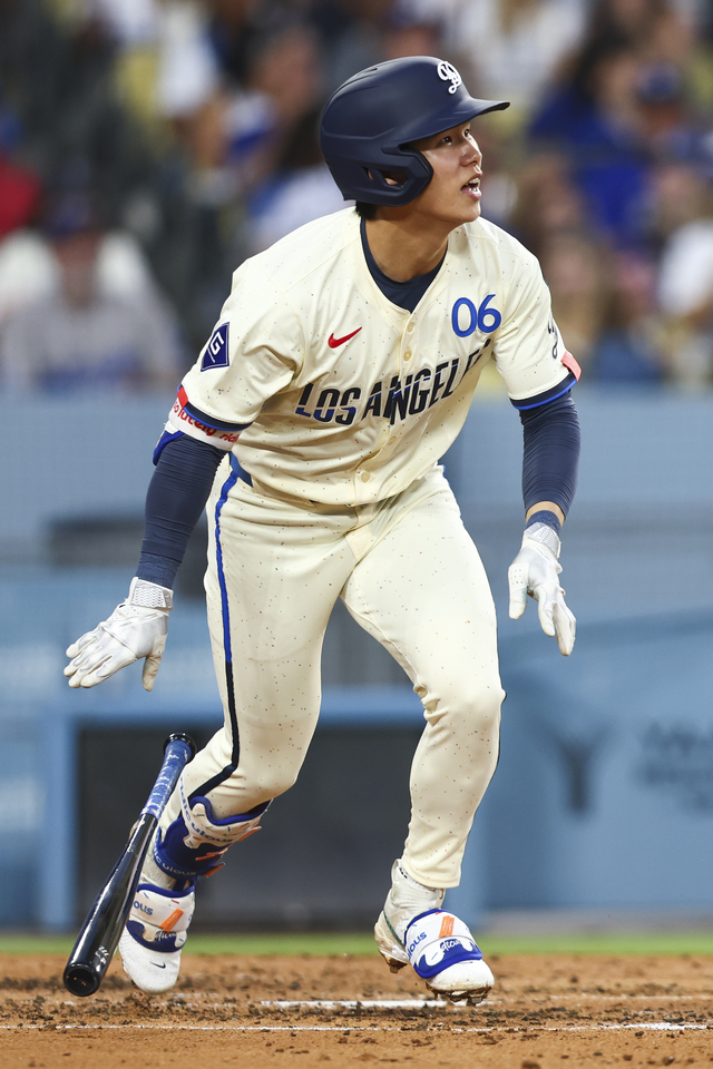 ‘멀티’ <b>김혜성</b>, MLB <b>신인상</b> 모의투표서 NL 2위