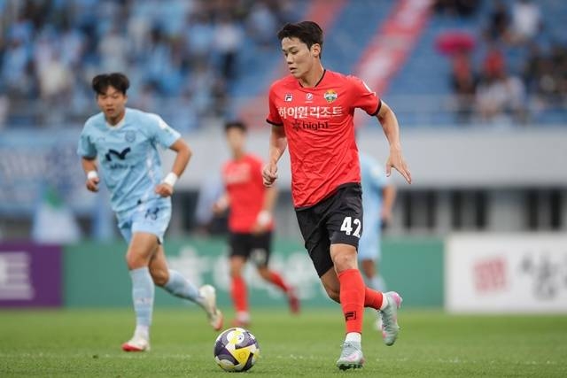 K리그1 강원 모재현, 프로축구 20라운드 <b>MVP</b>