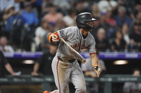 <b>이정후</b>, MLB 4경기만에 <b>안타</b> 재개…1볼넷 추가 2번 출루
