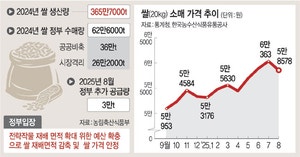 쌀값 급등해도 비축미 낮잠… ‘소비자 수요·농가소득 진퇴양난’ 빠진 농정