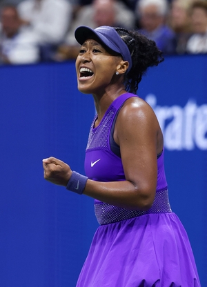 ‘엄마선수’ 오사카, US오픈 4강 진출