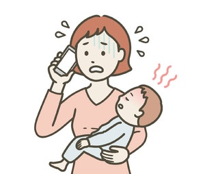 추석 연휴 기간 열 나는 영·유아… 경련 동반땐 곧바로 응급실 가야