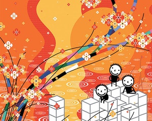 천진난만한 동심의 한마당[그림 에세이]