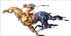 천둥처럼 달리는 말처럼[그림 에세이]