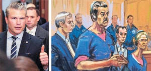 수의입은 마두로 “난 대통령”… 마약·테러공모 등 모든 혐의 부인