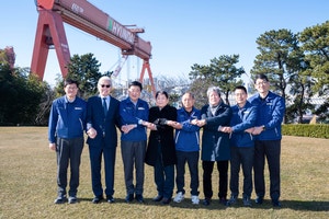 권오갑 HD현대 명예회장, 전임 노조위원장들과 간담회