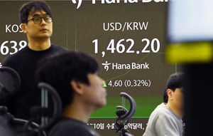 ‘백약무효’ 환율 1460원 넘어… 한국 경제 최후저항선 육박