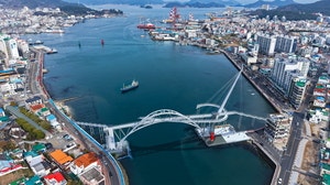 통영 보도전용 교량 ‘오션뷰케이션’ 2027년 개통