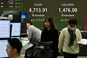 코스피 장중 4700도 뚫었다