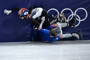 100달러 들고가 항의했지만… 쇼트트랙 혼성계주 ‘억울한 노메달’[2026 밀라노·코르티나 동계올림픽]