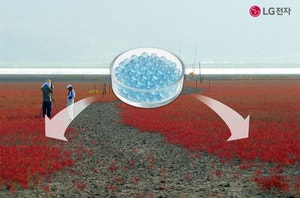 LG전자 신소재 ‘마린 글라스’로 순천만 갯벌생태계 복원 나서