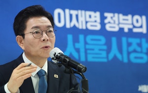 정원오 캠프 ‘현역 5명’ 세력 과시…민주 다른 후보들은 ‘견제 협공’