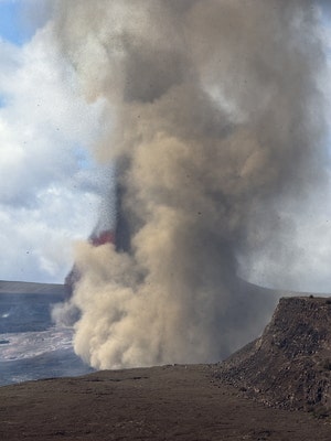 하와이 킬라우에아 화산 분화… 최고 396m 높이까지 용암 치솟아
