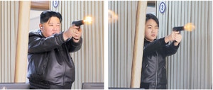 김정은, 주애와 ‘신형 권총’ 사격… 연이은 군사행보