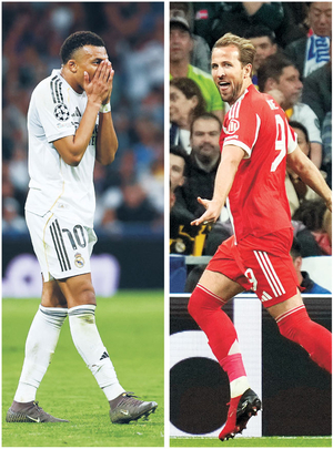 케인의 오른발, R마드리드 밟고 4강 기웃