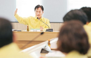 신노량진시장 등 현장 점검… 동작구, 집중호우 예방나서