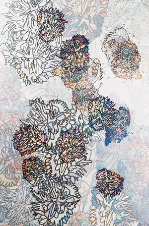 켜켜이 그려진 꽃의 시간… 우아한 소멸을 노래하다[그림 에세이]