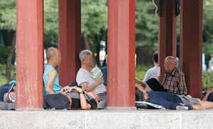 “경로당보다 공원이 편해”… 폭염에 노출된 어르신들
