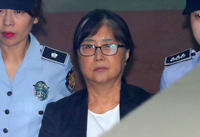 최순실 씨. 뉴시스