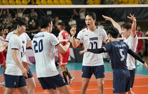 ‘운명의 9월’ 앞둔 남자<b>배구</b>, 바레인과 평가전 2연승