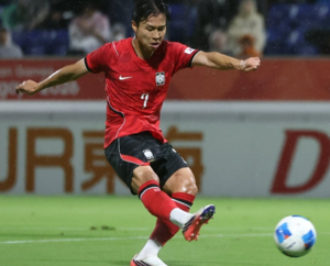 [속보]한국,<b>카타르</b>에 4-1승…엄지성 해트트릭