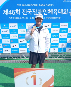 장애인 원반·창던지기 ‘2관왕’ 노경민 “한국기록 경신, 4년 걸렸죠”