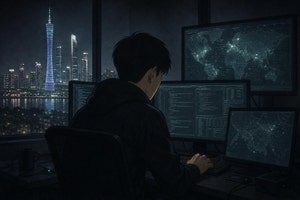 금융기관 연쇄 해킹범, 中 광둥성 사는 26세 추정