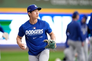 LA다저스 김혜성, NLCS 출전 무산