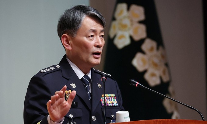 野 채현일 “<b>조지호 경찰청장 후보자</b>, 美 출장 중 아들 졸업식 참석 의혹”