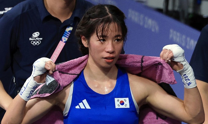 여자 <b>복싱</b> ‘첫 메달’ 경사… <b>임애지</b>, ‘동메달 펀치’ 뻗었다