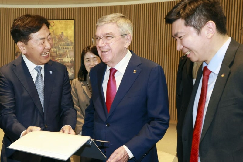 김관영 전북지사, <b>IOC</b> 찾아 <b>전주</b> 하계<b>올림픽</b> 유치전 본격화