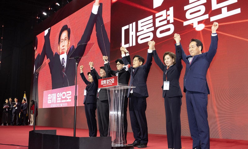 김문수, <b>선대위원장</b>에 <b>한동훈</b>·<b>나경원</b>·<b>안철수</b>…사무총장엔 장동혁