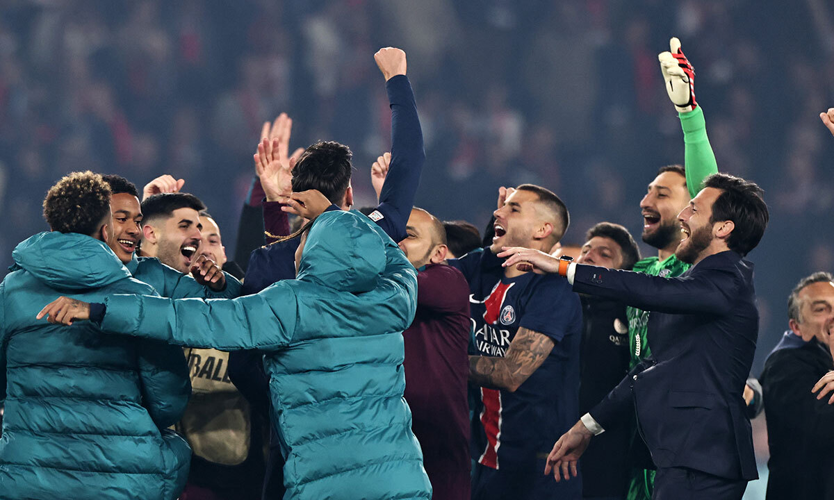 PSG, 5년 만에 <b>챔스 결승</b>전 <b>진출</b>… “인터밀란 나와!”