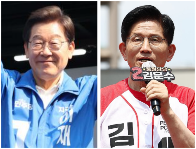 경기서 맞붙는 <b>이재명</b> vs <b>김문수</b>…<b>수도권 표심</b> 경쟁